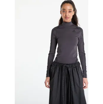 Tričko adidas Long Sleeve Tee Utility Black/ Black/ Grey Two L