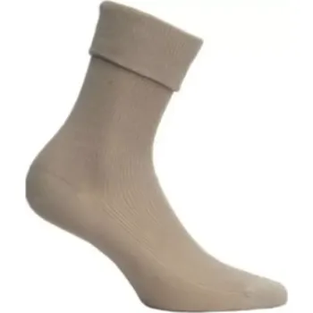 COMFORT WOMAN-Dámské netlakové ponožky bílá 33/35