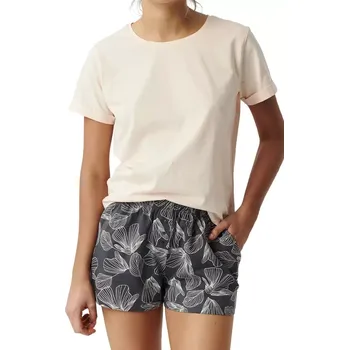 Pánské pyžamo Dámské pyžamo 489 peach - Atlantic lososová S