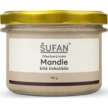 Mandle s bílou čokoládou 190g, Šufan
