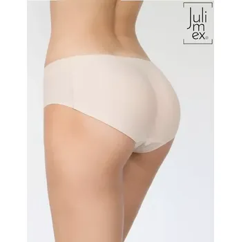 Dámské oblečení Dámské kalhotky Julimex Extra Boom 121 přírodní/neobvyklé.béžová S