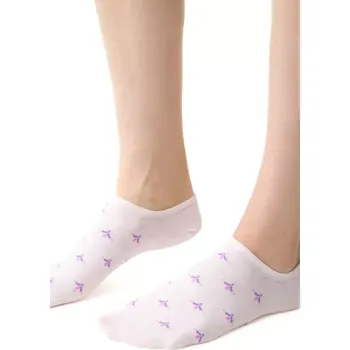 Pánské oblečení Dámské nízké ponožky 021 světle růžová 38-40