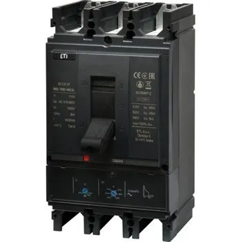 Jistič ETI JISTIČ KOMPAKTNÍ NBS-TMD 400/3L 315A 3P 004673101