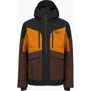 Pánská lyžařská bunda Picture Naikoon black / chicory / honey
