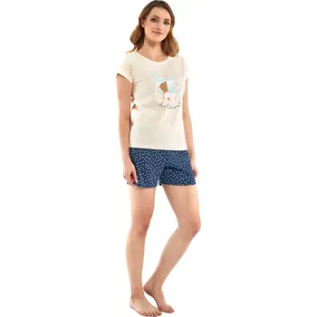 Pánské pyžamo Dámské pyžamo 628/248 Delicious - CORNETTE broskvová M