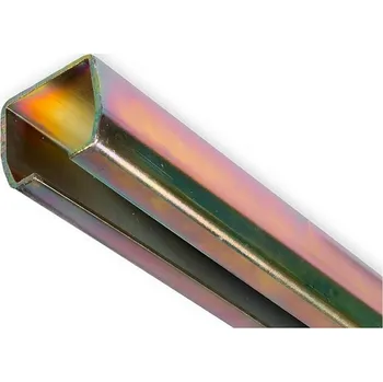 Vodící kolejnice pro posuvná vrata - vodící profil 30 x 28 x 1,75 mm pro odsuvná vrata a dveře, max. délka 6 m