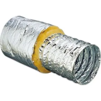 Vzduchotechnické potrubí Izolované potrubí IZOFLEX-PRO 85 mm/10 m ALU