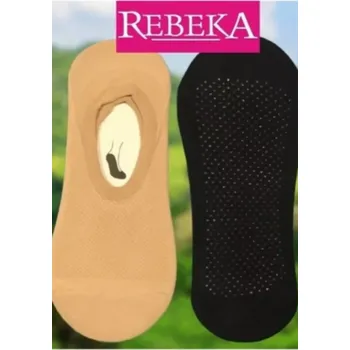 Pánské ponožky BAMBUSOVÉ MOKASÍNY S ABS šedá Univerzální