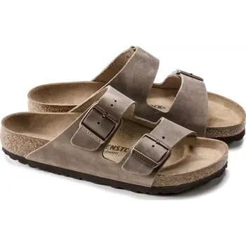 Dámské žabky Birkenstock Arizona Tabacco Brown pánské/dámské žabky běžné šířky (0352201) 45