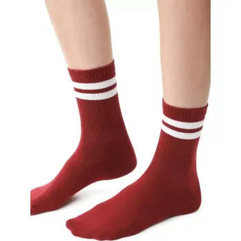 Pánské oblečení Dámské sportovní ponožky 026 kaštanové 35-37