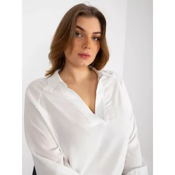 Dámská košile Dámská košile LK KS 509032.88P ecru - FPrice M/L