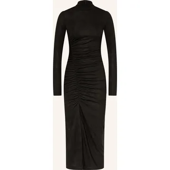 Dámské šaty Hugo Dámské Žerzejové Šaty Nellari S Třpytivou Přízí, černá, 34