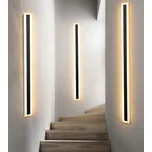 LEDSVITI OT-HWQD-9-100/8cm/wide/3500K Černé LED moderní nástěnné svítidlo strip 30W P 100cm/8cm IP65 3000K