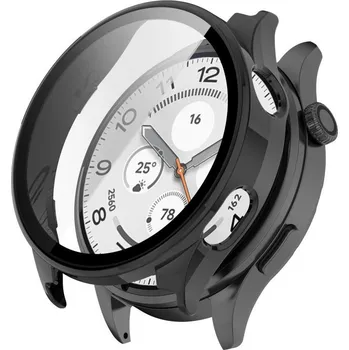 Ostatní příslušenství k chytrým hodinkám VSECHNONAMOBIL 132940 PC FULL COVER Plastový kryt se sklem pro Xiaomi Watch 5 černý