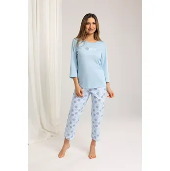 Pánská móda Pyžamo Regina 702 3/4 S-XL Z25/26 dámské Růžová L