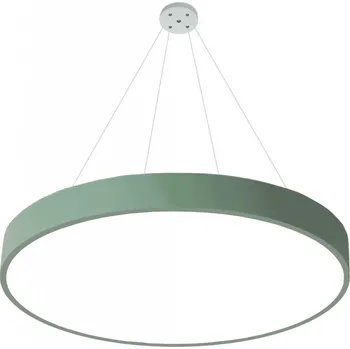 Žárovka LEDSVITI OT-XDD-R500-GN-3000K-ZAVES Závěsný Zelený designový LED panel 600mm 48W teplá bílá