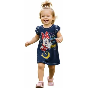 Dívčí oblečení Minnie tmavě modré dívčí šaty Velikost: 74
