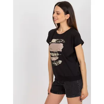 Dámská košile Halenka RV BZ 8953.41P černá L/XL