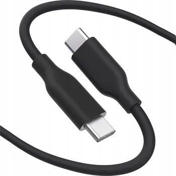Datový kabel Kabel LAZYhome USB typ C - USB typ C 1 m černý