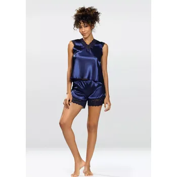 Dámské pyžamo Set Skaylor Námořnická modrá - Dkaren XS