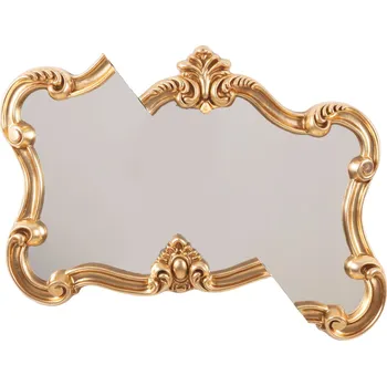 Zrcadlo Seletti Zlaté nástěnné zrcadlo Tetris 2.0 80 x 98,5 cm