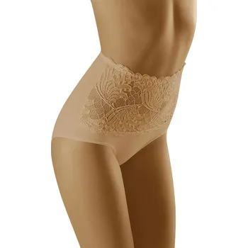 Stahovací kalhotky Dámské stahovací kalhotky Kaja beige - Wol-bar Béžová XL