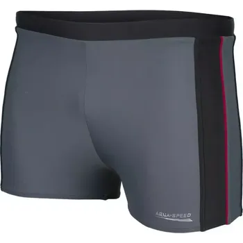 Dámské plavky Pánské plavky Jason M 423-136 šedá - Aqua Speed L