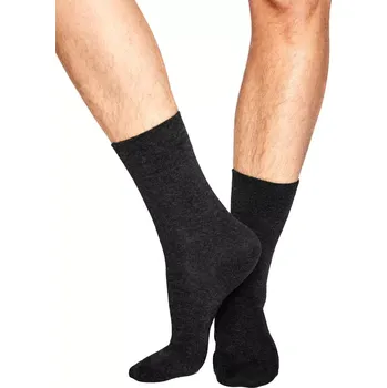 Pánská móda Pánské ponožky 17917 Classic Palio melange - HENDERSON grafitová 43/46