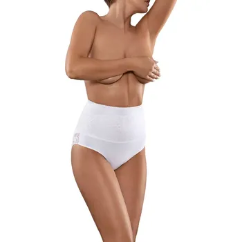 Stahovací kalhotky Stahovací prádlo 148 white plus - BABELL Bílá 3XL