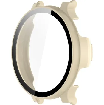 Ostatní příslušenství k chytrým hodinkám VSECHNONAMOBIL 94619 PC FULL COVER Plastový kryt se sklem pro Garmin Lily 2 Active béžový