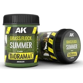 AK Interactive - Grass Flock Summer 2 mm 250ml