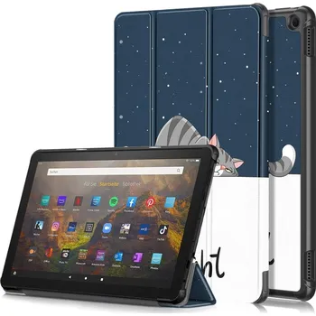 Pouzdro na tablet VSECHNONAMOBIL 133102 ART Zaklápěcí pouzdro pro Amazon Fire HD 10 (2023) LAZY CAT