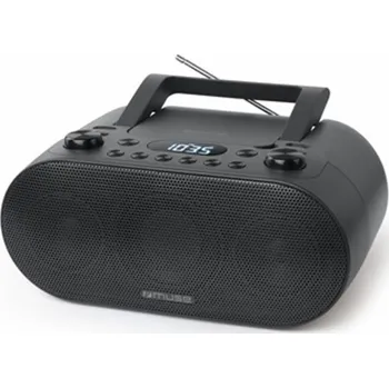 Audio Radio Muse Muse | Přenosné rádio s Bluetooth a USB portem | M-35BT | AUX v | Černý
