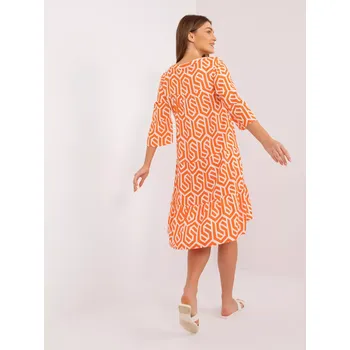 Dámské šaty Šaty D73771M30214K oranžová M