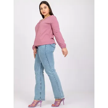 Dámská košile Halenka RV BZ 6332.53P tmavě růžová XL