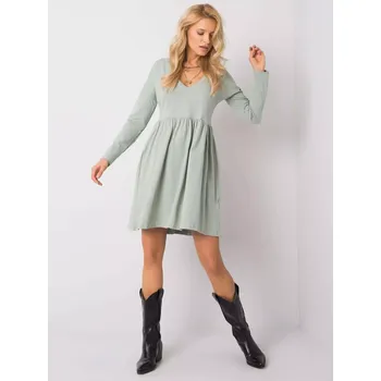 Dámské šaty Šaty RV SK 6008.19X pistácie M