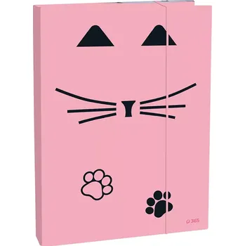 Box na sešity A4 Cat lady