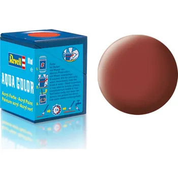 Modelářská barva 36137 - AQ Cihlově červená 18ml (Raddish Brown) 37