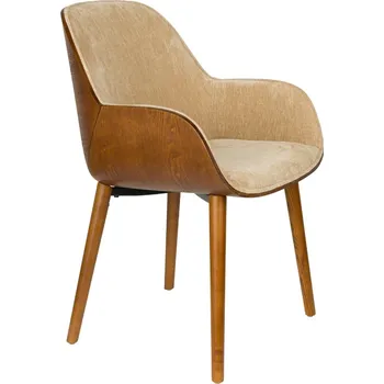 Jídelní židle Dutchbone Béžová čalouněná jídelní židle TAYLOR