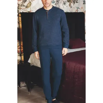 PÁNSKÉ PYŽAMO NOTTINGHAM PG38895 Námořnictvo M