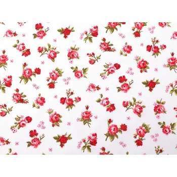 Bavlněná látka / plátno růže