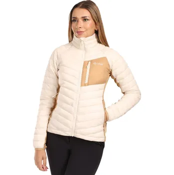 Dámská bunda Kilpi ACTIS-W Dámská zateplená bunda - větší velikosti ZLX119KI Béžová 52