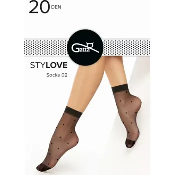 Pánské oblečení STYLOVE - 02 PONOŽKY nero UNI