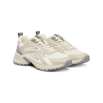 Dámské tenisky Sneakersy Calvin Klein Hike Run Ckstripe Ripst HW0HW03019 Béžová 36