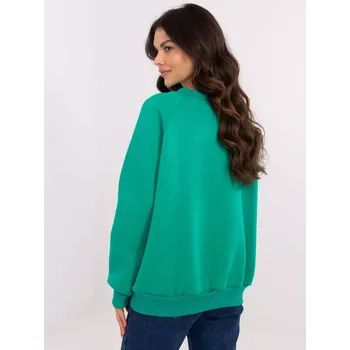 Dámská mikina Mikina EM BL 857 1.02X tyrkysová jedna velikost