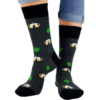 Pánské ponožky Pánské ponožky 002 U12 - NOVITI černá 39/42