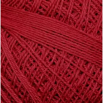 Příze Bavlněná příze Sněhurka 3384 červená