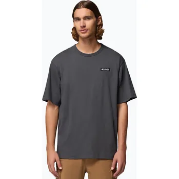 Pánské tričko Columbia CSC Heavyweight Iconic Tee shark/repeated peaks