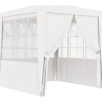 Zahradní altán vidaXL Profesionální party stan s bočnicemi 2,5 x 2,5 m bílý 90 g/m2