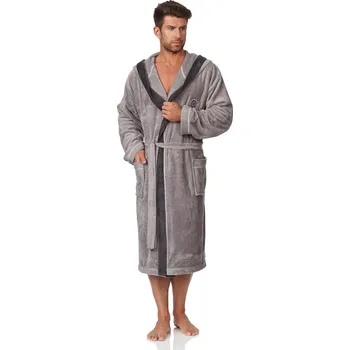 Pánský župan GEORGE šedá 2XL